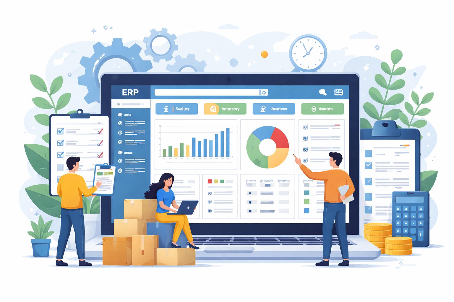 ERP system software
